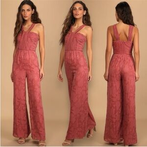 Lulu's Mauve Jumpsuit